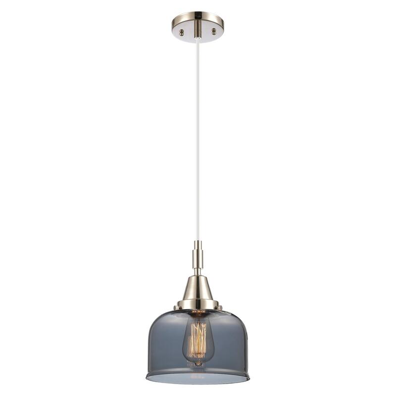 Innovations Lighting 447-1P-G73 Bell 8" Wide Mini Pendant with Light