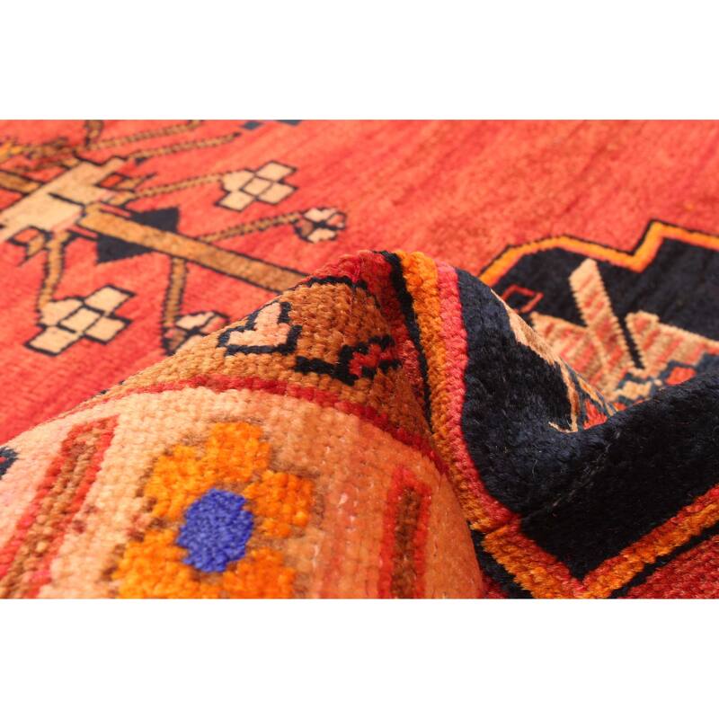 ECARPETGALLERY Hand-knotted Konya Anatolian Dark Red Wool Rug - 3'10 x 6'10