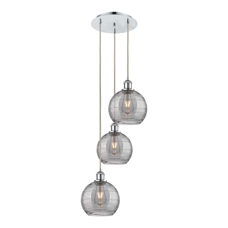 Innovations Lighting 113B-3P 30 15 Athens Deco Swirl Pendant Athens