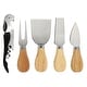 preview thumbnail 8 of 7, MegaChef Bamboo Charcuterie Cheese Board w/ Cheese Utensils and Accessories Set