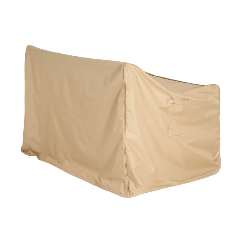 Christopher Knight Home - Shield Heavy-Duty Outdoor Loveseat Sofa Cover with Secure Fit and Breathable Protection