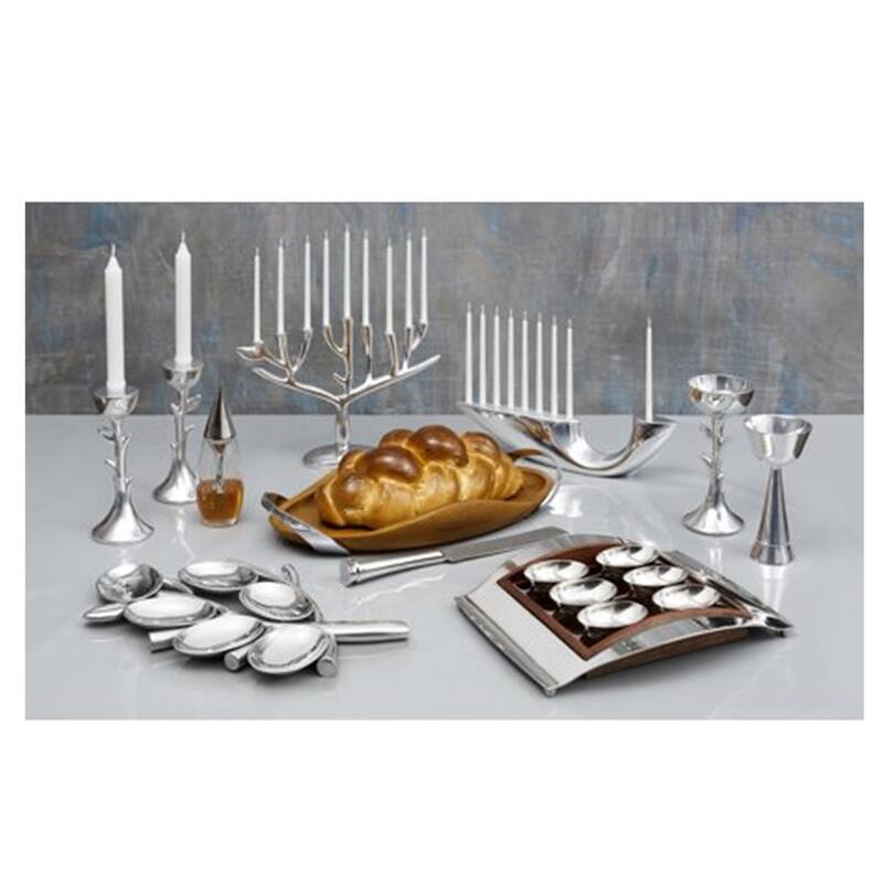 Nambe Tree of Life Kiddush Cup - 5.5" x 18" x 4.5"