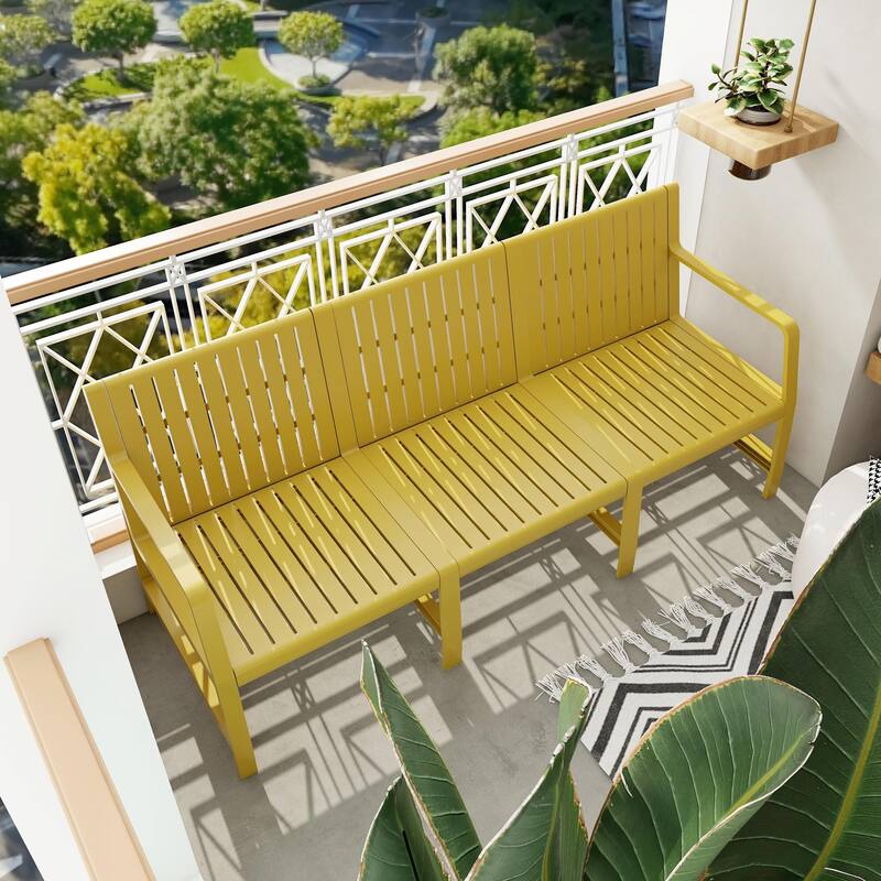 Space-Saving Patio Furniture Set with UV-Resistant Fabric