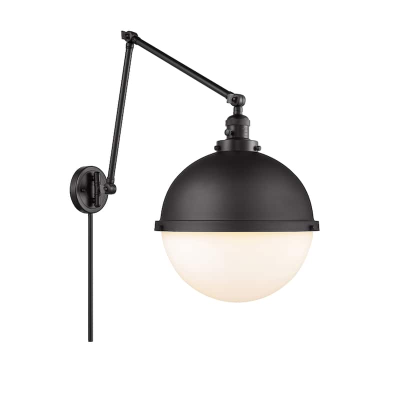Innovations Lighting Hampden - 1 Light 13" Double Extension Swing Arm
