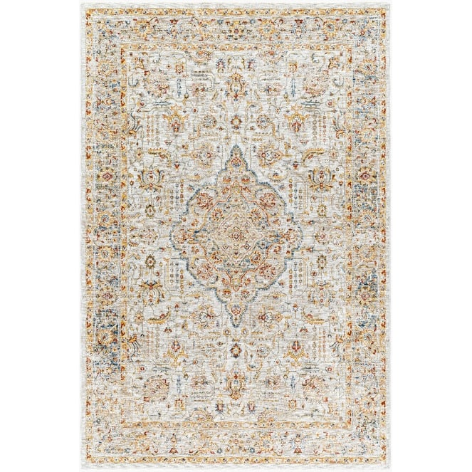 Livabliss Transitional Mona Lisa Medallion Area Rug