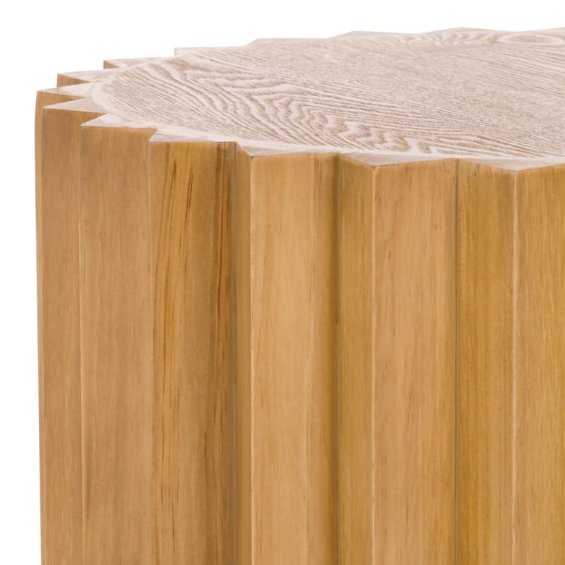 SAFAVIEH Arashi Pedestal End Table - 15"W x 15"D x 19"H