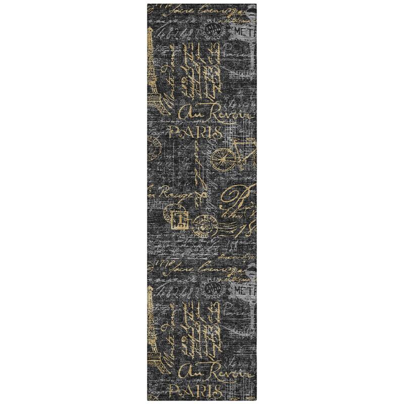 Machine Washable Indoor/ Outdoor Paris Chic Chantille Rug
