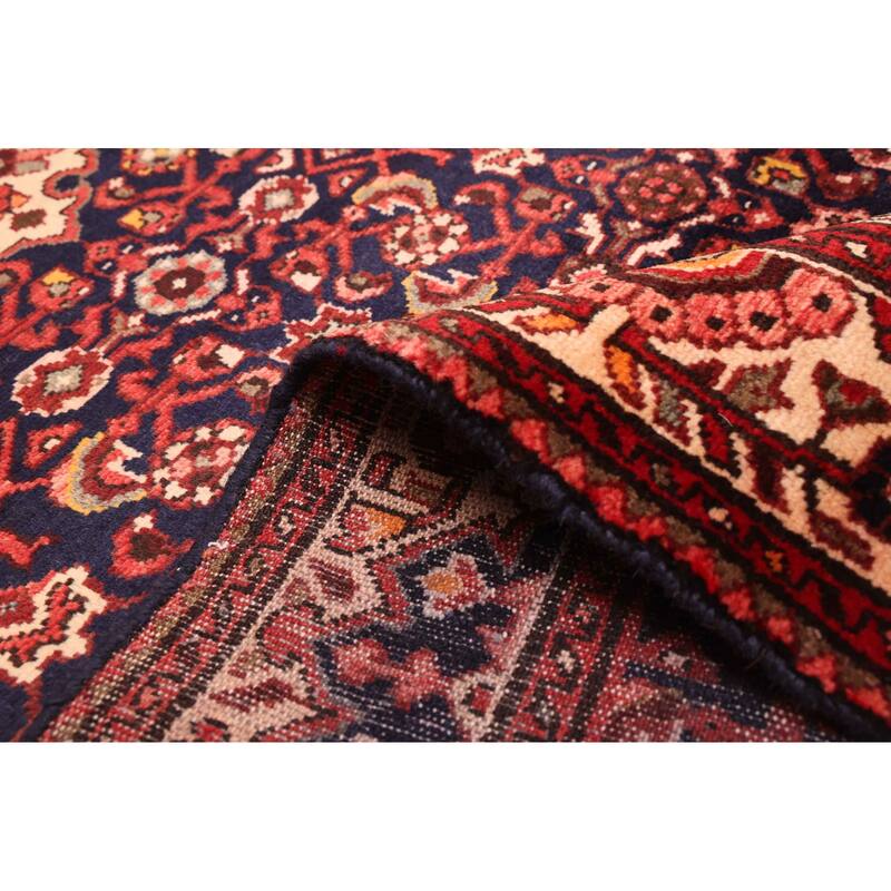 ECARPETGALLERY Hand-knotted Andelz Dark Navy Wool Rug - 3'7 x 9'8