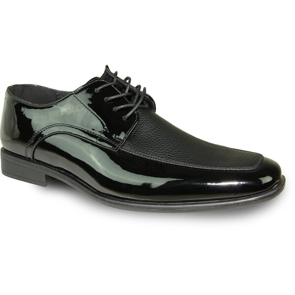 men's wide black dress shoes