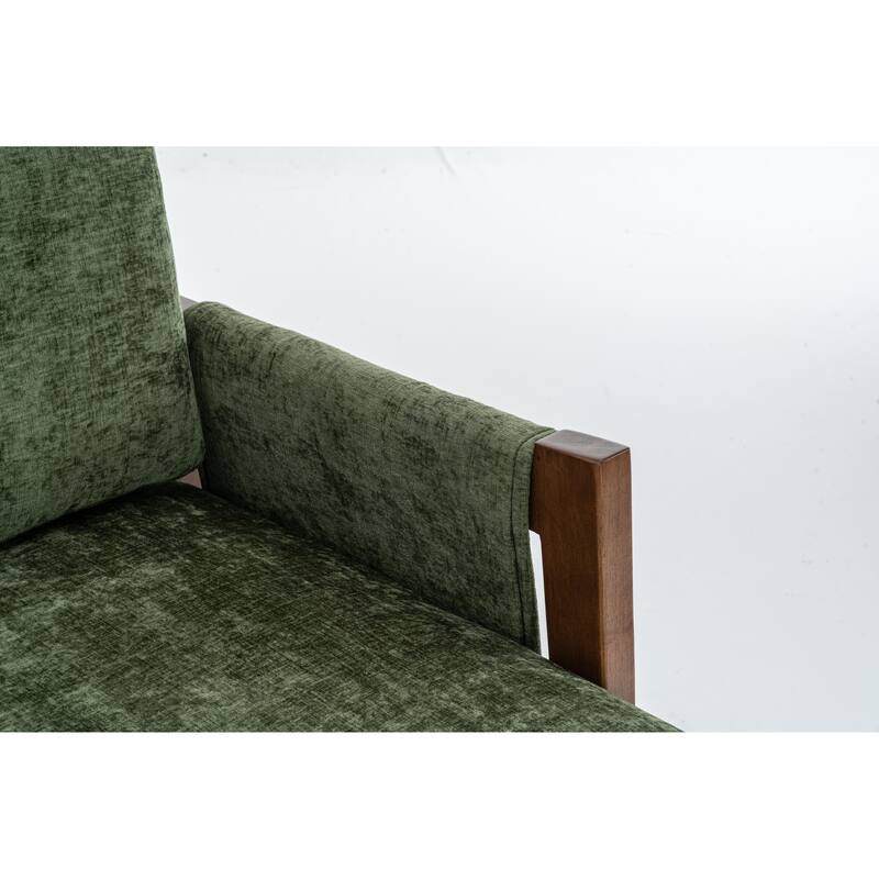 Mid-Century Modern Accent Chairs ,Modern Accent Chair,Chair with Soft Waist Cushion,Ergonomic Lounge Chairs