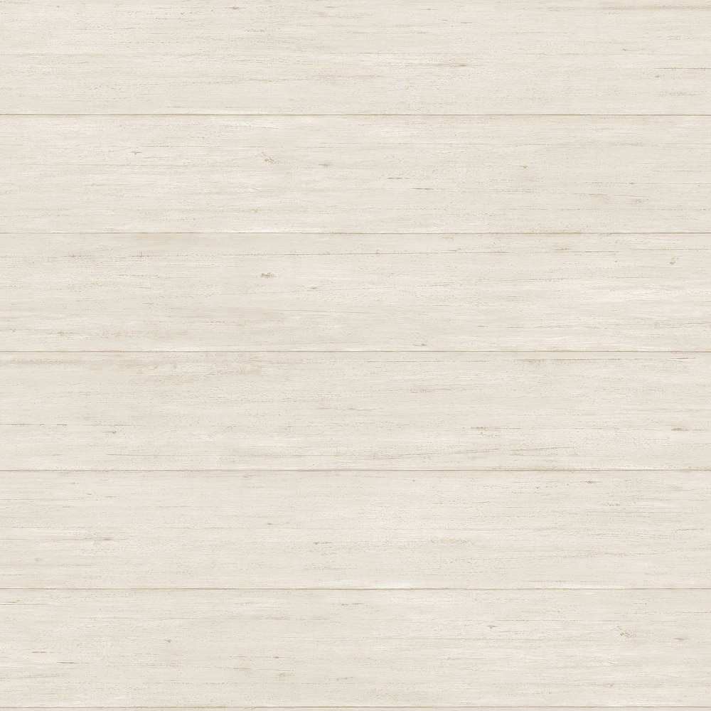 Galerie Wallcoverings Kitchen Shiplap Design Vinyl on Non-woven Matte Wallpaper Roll
