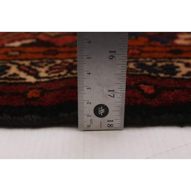ECARPETGALLERY Hand-knotted Anatolian Vintage Navy Wool Rug - 3'7 x 10'5