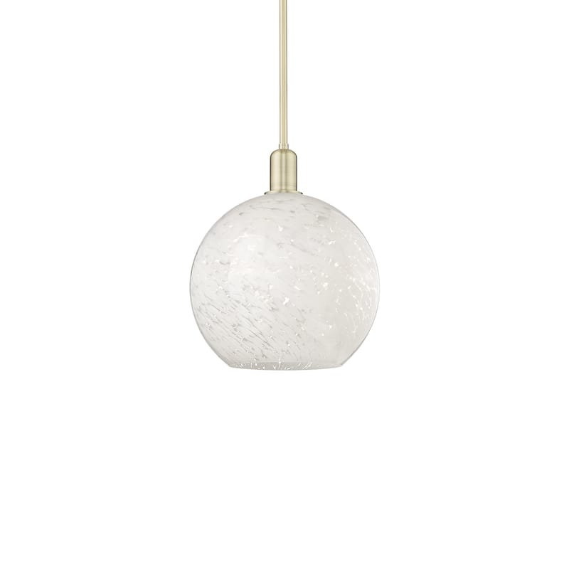 Innovations Lighting 716-1S-15-12 White Mouchette Pendant White