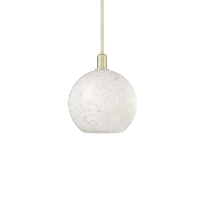 Innovations Lighting 716-1S-15-12 White Mouchette Pendant White