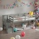 preview thumbnail 2 of 15, Modern Twin Size Loft bed With Staircase And Storage Or Entertainment Space for Bedroom
