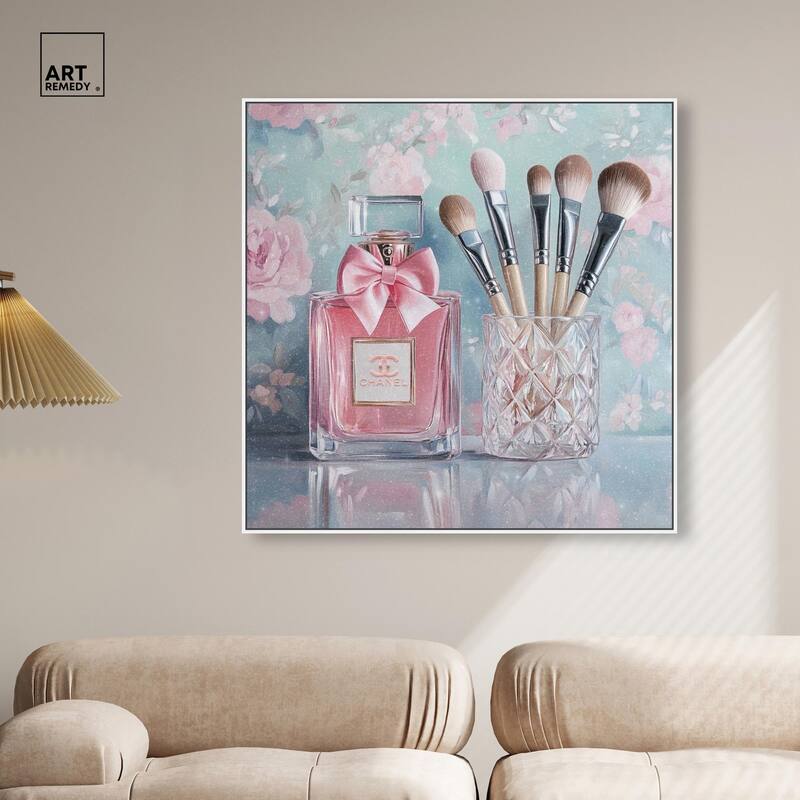 Love Dainty Perfume and Makeup Canvas by Art Remedy