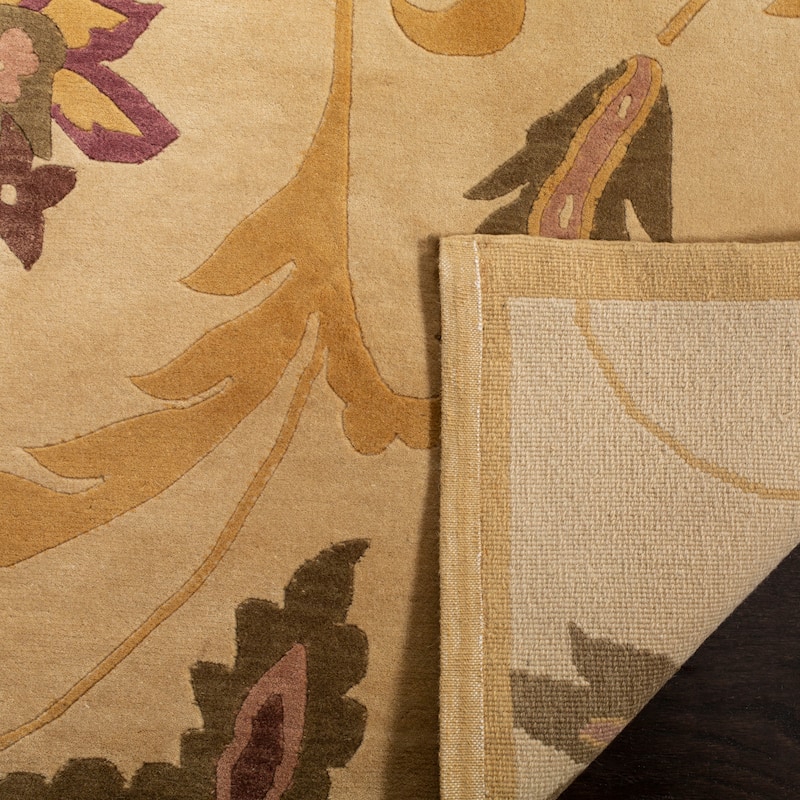 SAFAVIEH Couture Hand-knotted Tibetan Eriselda Modern Wool Rug