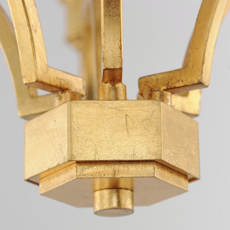 Maxim 12786 Normandy 6 Light 29" Wide Taper Candle Style Chandelier