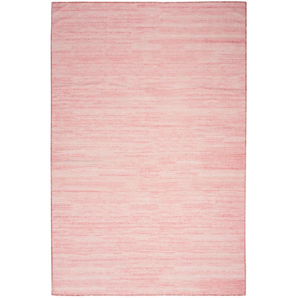 Nourison Washable Essentials Indoor Solid Area Rug