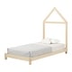 preview thumbnail 26 of 29, South Shore Sweedi Bed with House Frame Headboard