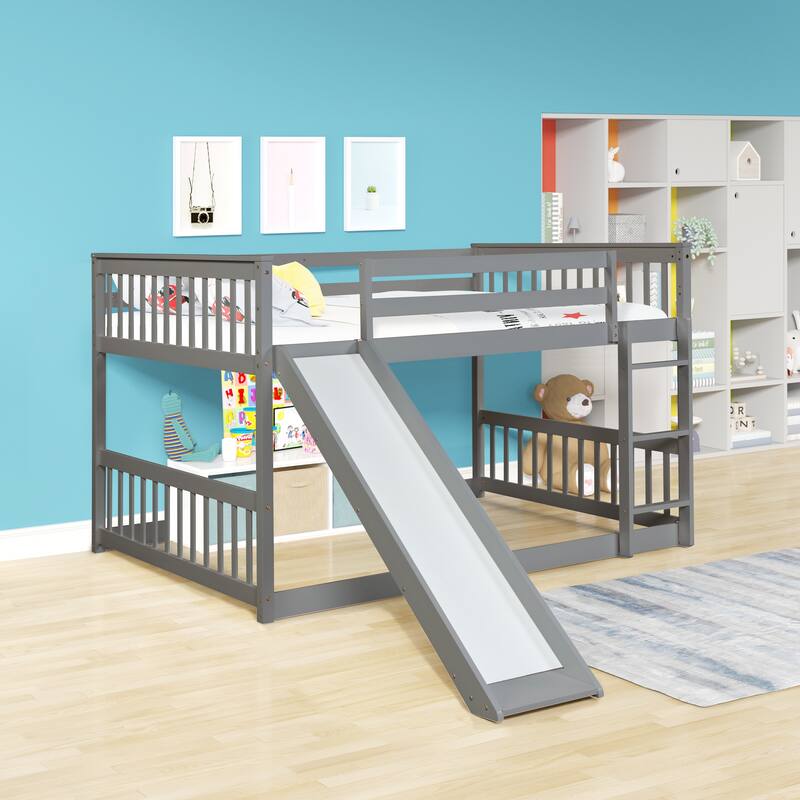 Full over Full bunkbed with Slied