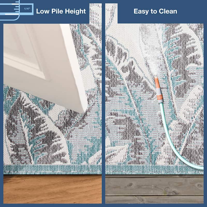 Liora Manne Malibu Fronds Indoor/Outdoor Rug
