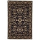 preview thumbnail 35 of 67, Safavieh Hand-hooked Chelsea Cherrelle Country Oriental Wool Rug 4'6" x 6'6" Oval - Black - Oval