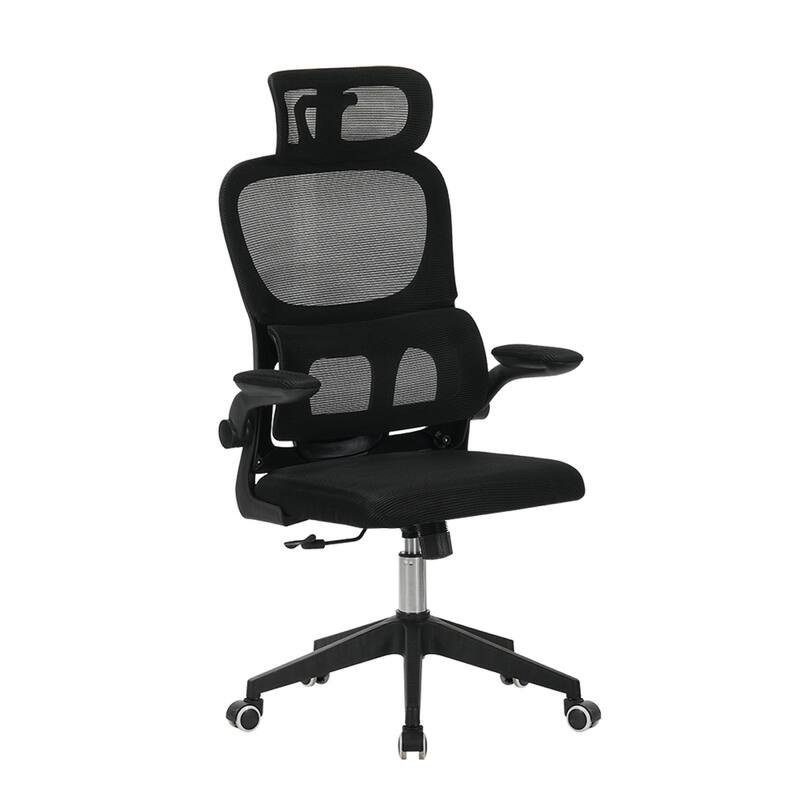 High Back Ergonomic Office Chair, Big and Tall Mesh Desk Chair, 3D Adjustable Headrest Office Chair