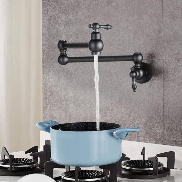 Pot Filler Faucet Wall Mount - On Sale - Overstock - 34076335