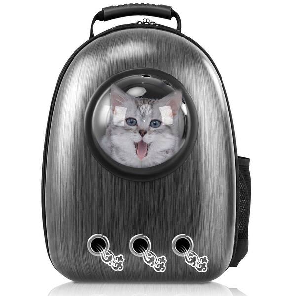 Shop Costway Astronaut Pet Cat Dog Puppy Carrier Travel Bag Space Capsule On Sale Overstock 18020355