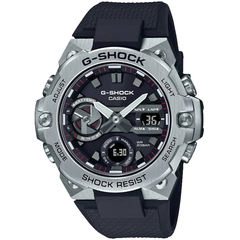 Casio Men's G-Steel GST-b400 Series Black Dial Watch - GSTB400-1A - 6 (36)