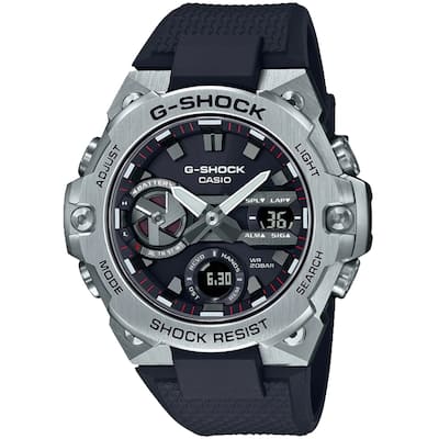 Casio Men's G-Steel GST-b400 Series Black Dial Watch - GSTB400-1A - 6 (36)