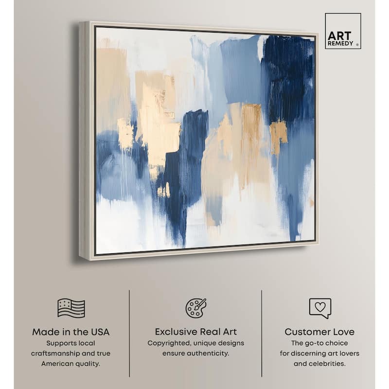 Soothing Hues I Canvas by Art Remedy
