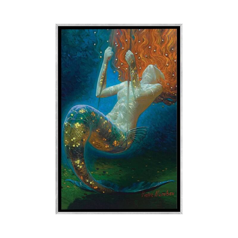 iCanvas "Swing" by Victor Nizovtsev Framed