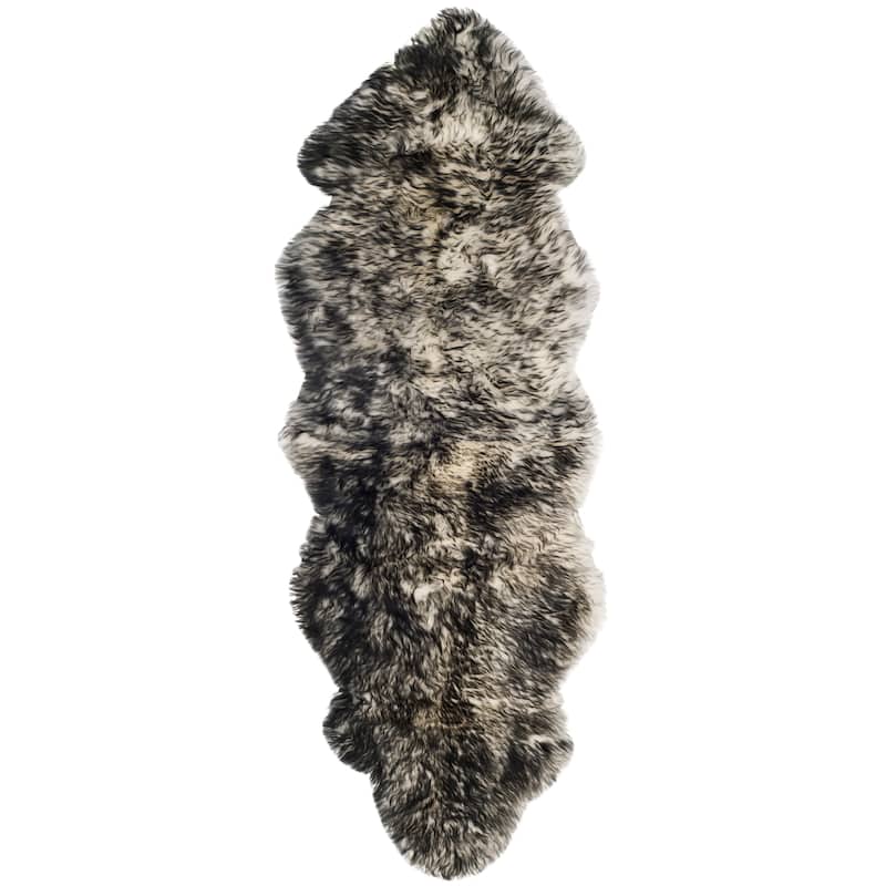 SAFAVIEH Handmade Natural Sheepskin Leanca 3.4-inch Thick Rug