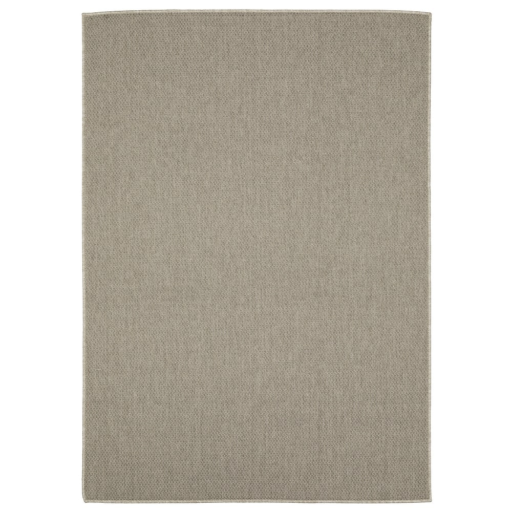Style Haven Calayan Textured Diamond Grey Ultimate Performance Area Rug~