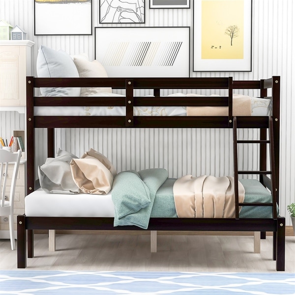 detachable twin over full bunk beds