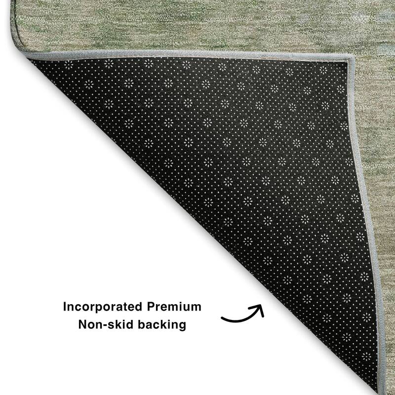 Premium Washable Super Soft Abstract Solid Mayfield Rug