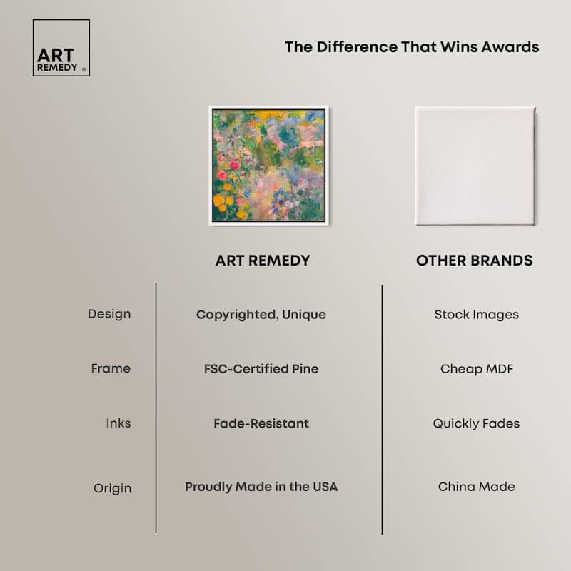 Hues of Happiness I Canvas by Art Remedy