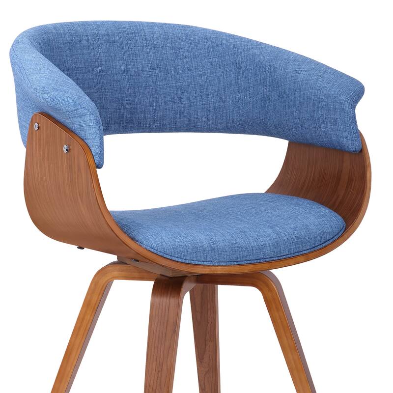 Carson Carrington Vamdrup Mid-Century Dining Chair with Bentwood Legs