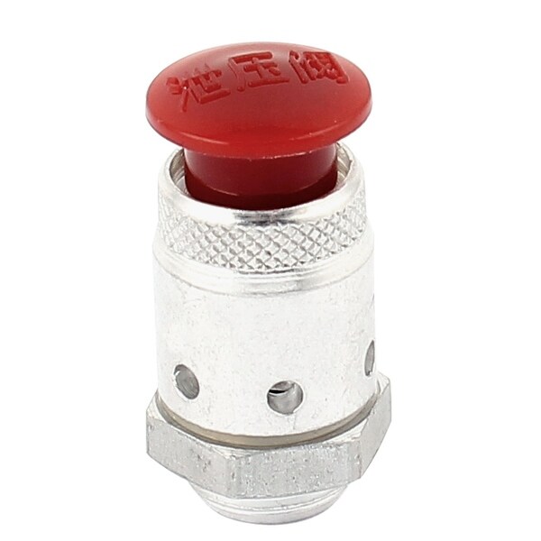 Pressure Cooker Safety Valve Repair Parts 10mm Threaded Red Silver Tone