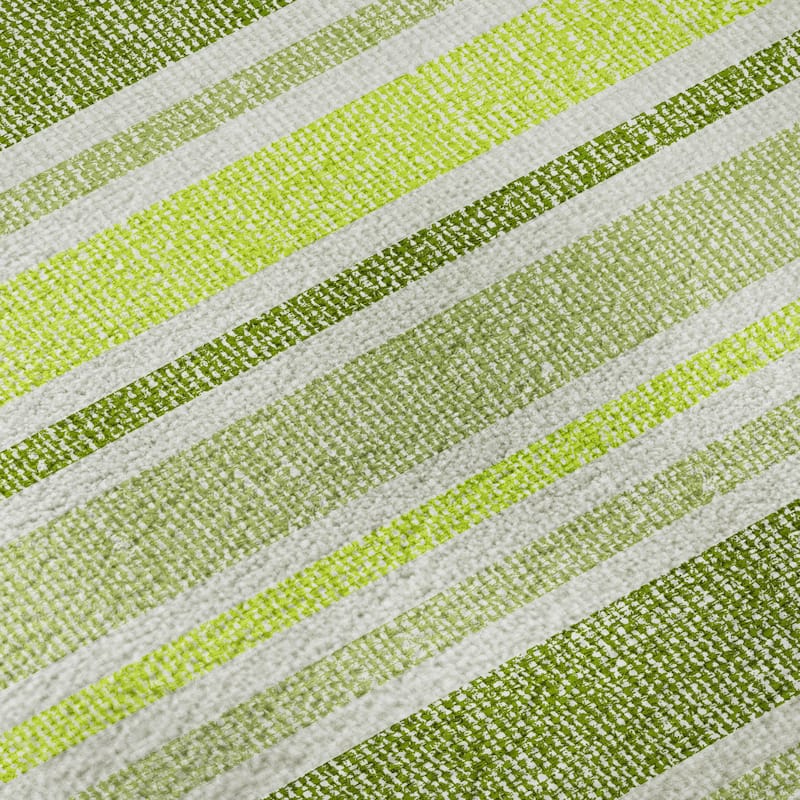 Premium Washable Super Soft Modern Cabana Stripe Mayfield Rug