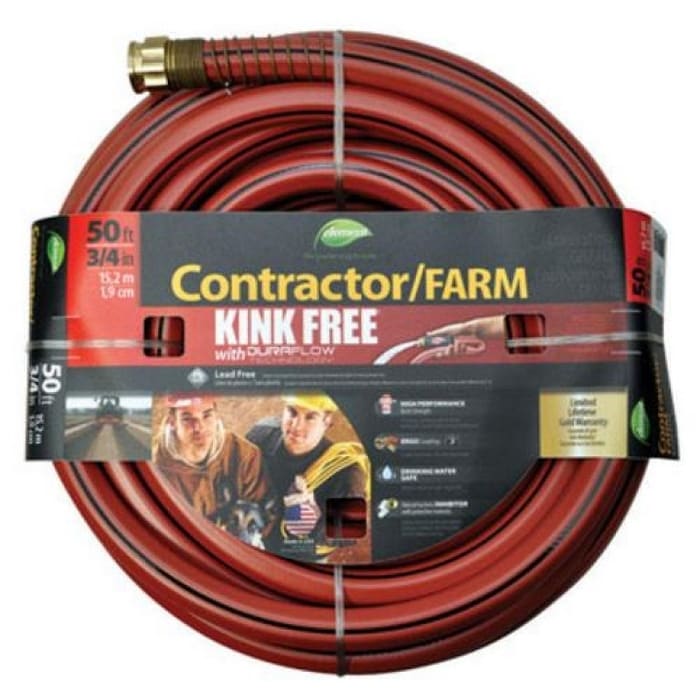 Shop Element Elcf34050 Contractor Farm Garden Hose 3 4 X 50 On Sale Overstock 24321658