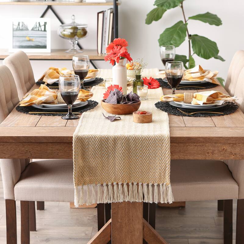 DII Chevron Table Runner