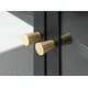 preview thumbnail 5 of 25, Rye Studio Cairyn Modern Glass and Metal Cabinet