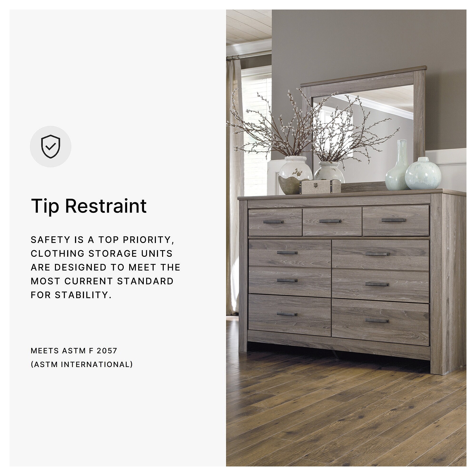 ashley furniture signature design zelen dresser Zelen Dresser Signature Design by Ashley