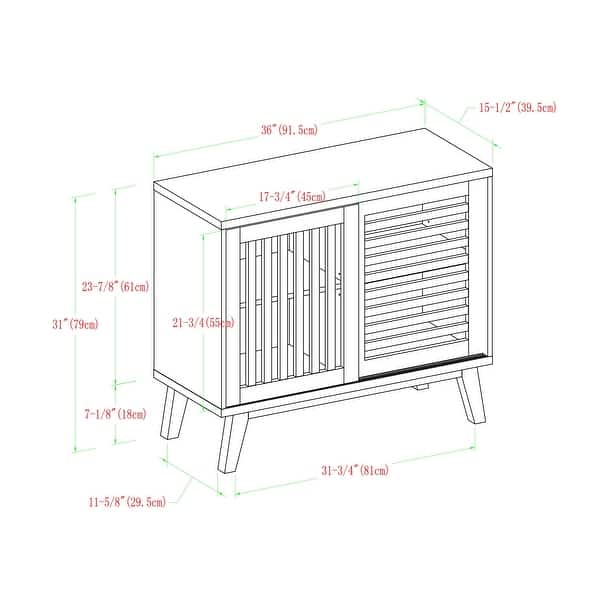 MidCentury Modern Accent Storage Bed Bath & Beyond 36083613