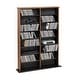 preview thumbnail 13 of 34, Prepac Media Storage Display Cabinet 8.75" D x 38.75" W x 51" H Cherry/Black