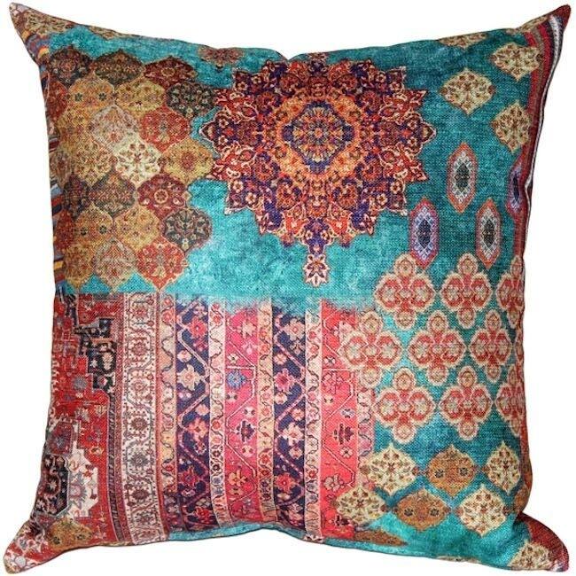 Caspian Shore Throw Pillow