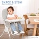 preview thumbnail 9 of 22, Dream On Me Snack & Stow High Chair